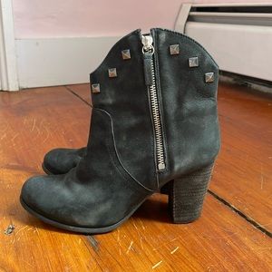 Black ankle boots by Westies.